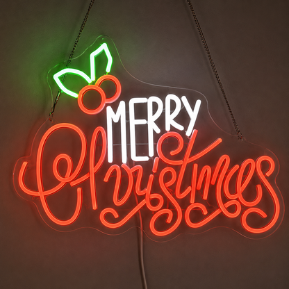 Merry Christmas LED Neon Sign Wall Neon Sign - 02 High-Converting Product Image