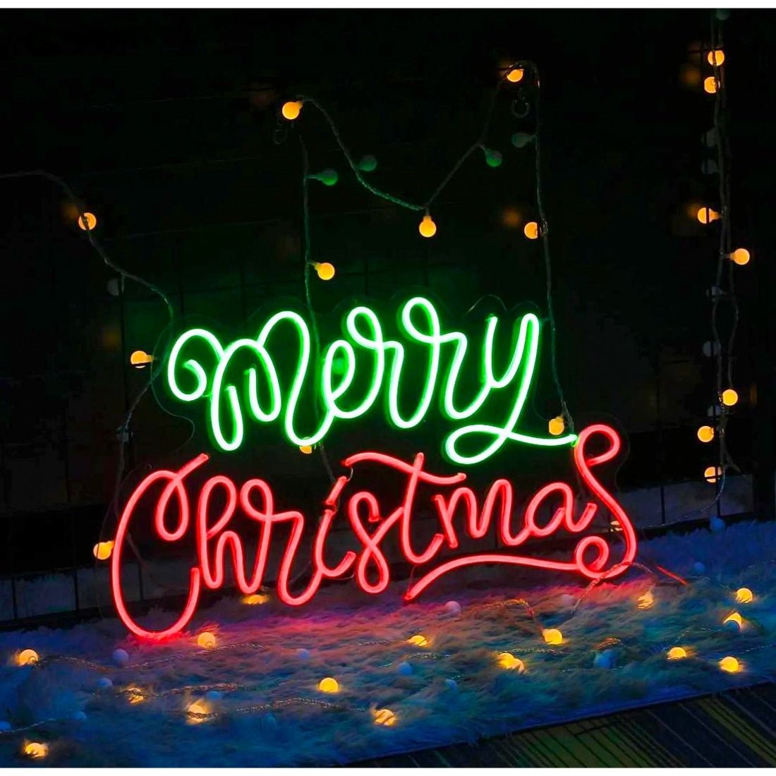 Merry Christmas Led Sign Business Neon Signs Wall Art Decor - Shineneon