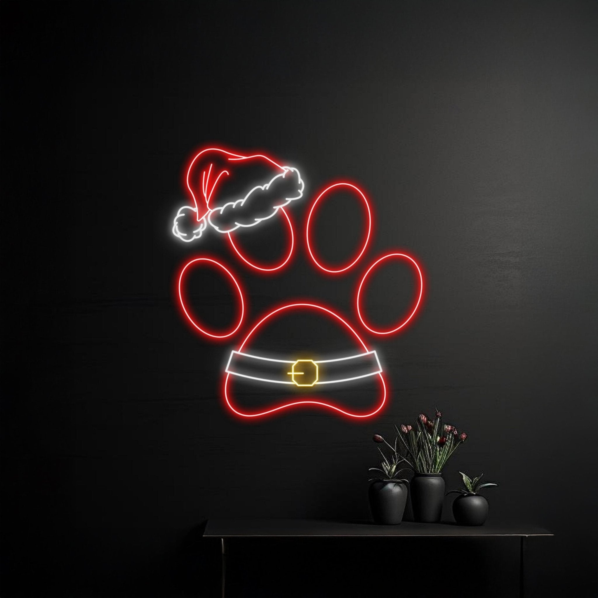 Merry Christmas Neon Light Animal Room Wall Decor - Shineneon