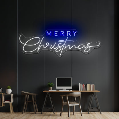 Merry Christmas Neon Sign