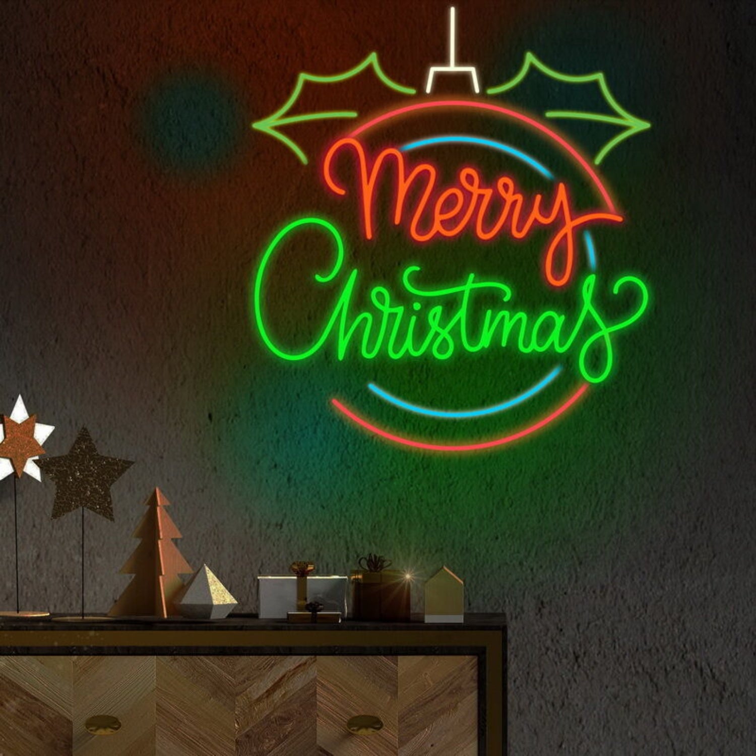 Merry Christmas Neon Sign Celebrate The Festive Season | Shineneon