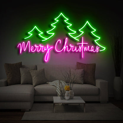 Merry Christmas Neon Sign Christmas Decorations | Shineneon