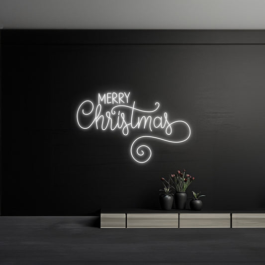 Merry Christmas Neon Sign Custom Christmas Led Sign