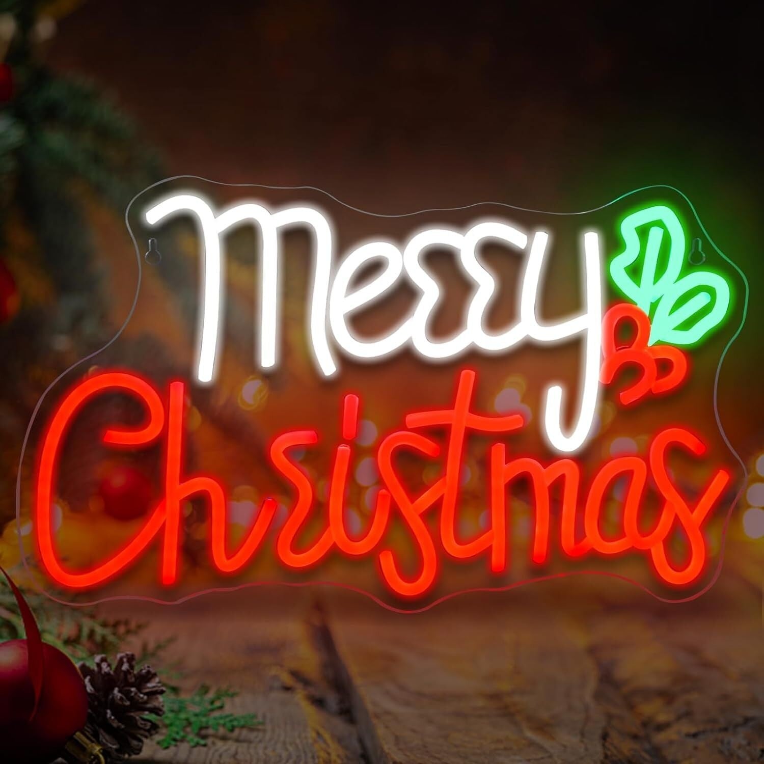 Merry Christmas Neon Sign Festive Decor | Shineneon
