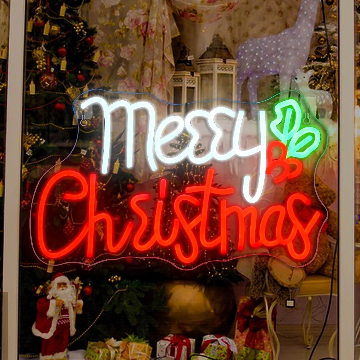 Merry Christmas Neon Sign Festive Decor | Shineneon