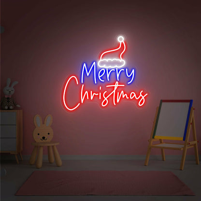 Merry Christmas Neon Sign Led Sign For Enchanting Home Office | Shineneon