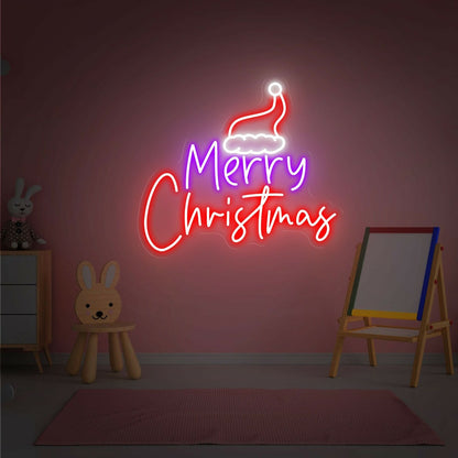 Merry Christmas Neon Sign Led Sign For Enchanting Home Office | Shineneon