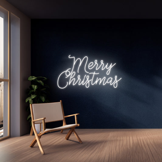 Merry Christmas Neon Sign Personalized Merry Christmas Neon Light