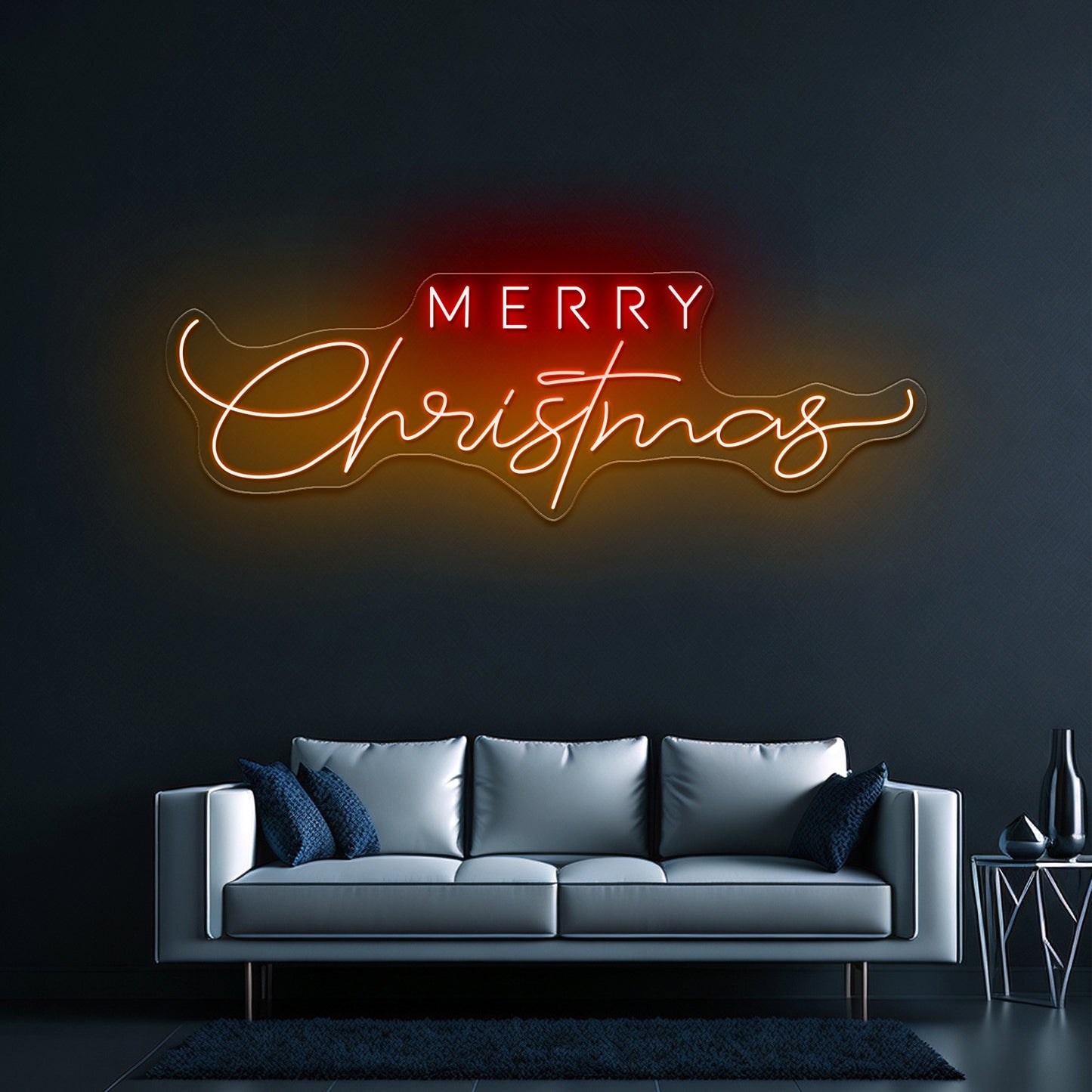 Merry Christmas Neon Sign