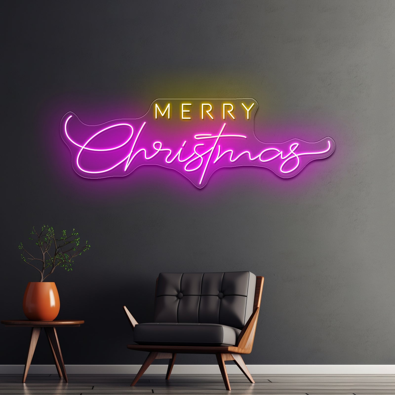Merry Christmas Neon Sign - LED neon sign view 7