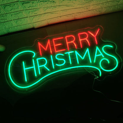 Merry Christmas Party Neon Sign Led Sign For Christmas Eve | Shineneon