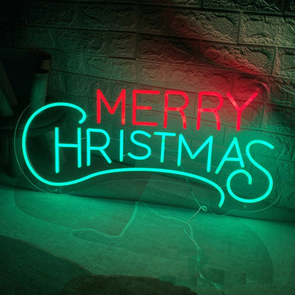 Merry Christmas Party Neon Sign Led Sign For Christmas Eve | Shineneon