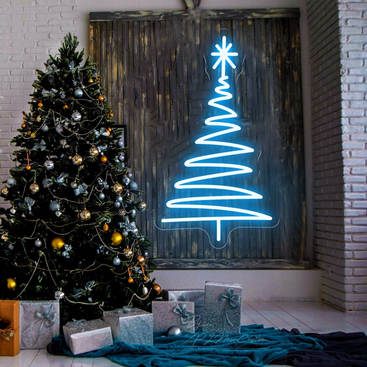 Merry Christmas Tree Neon Sign Christmas Decorations | Shineneon