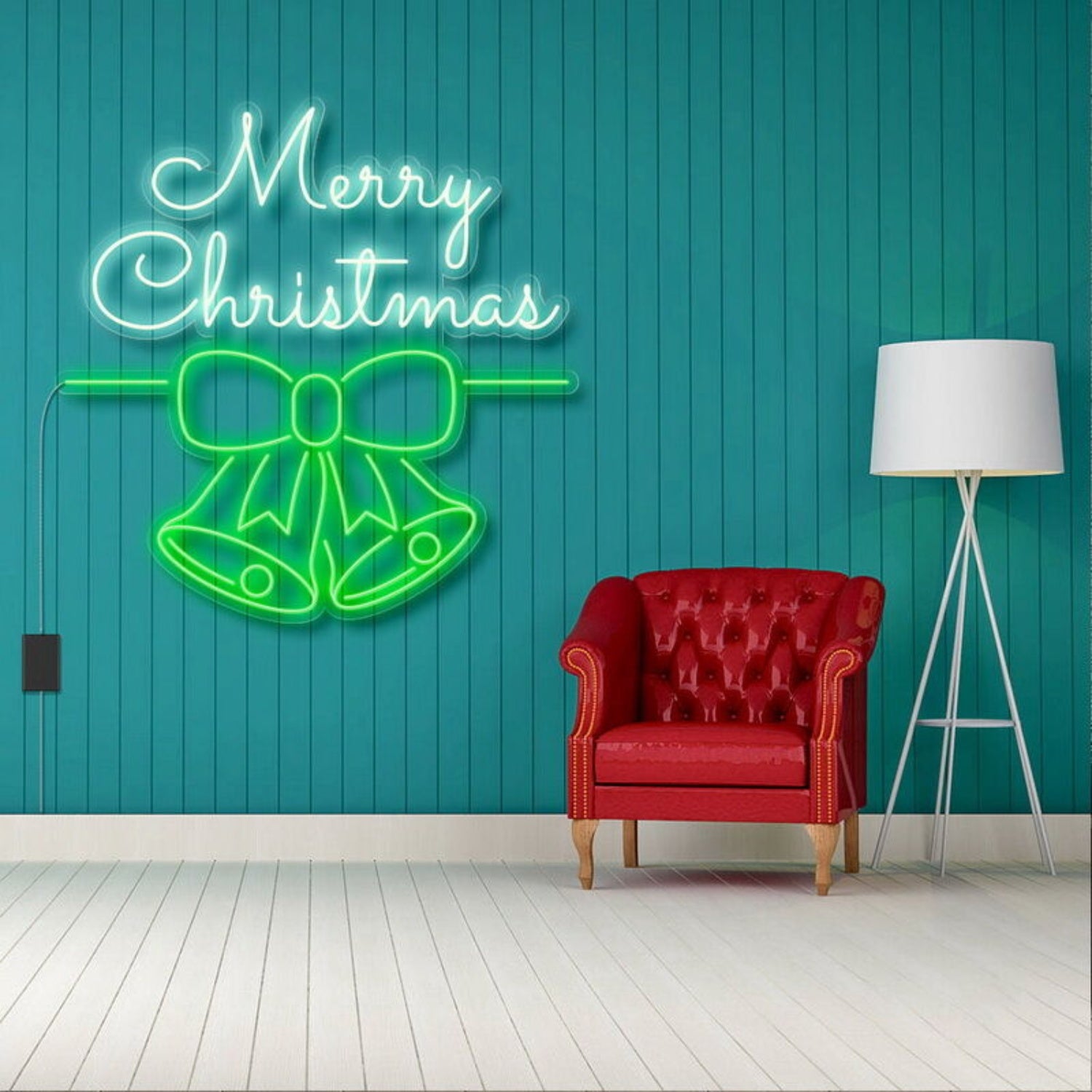 Merry Christmas With Bell Neon Sign | Shineneon