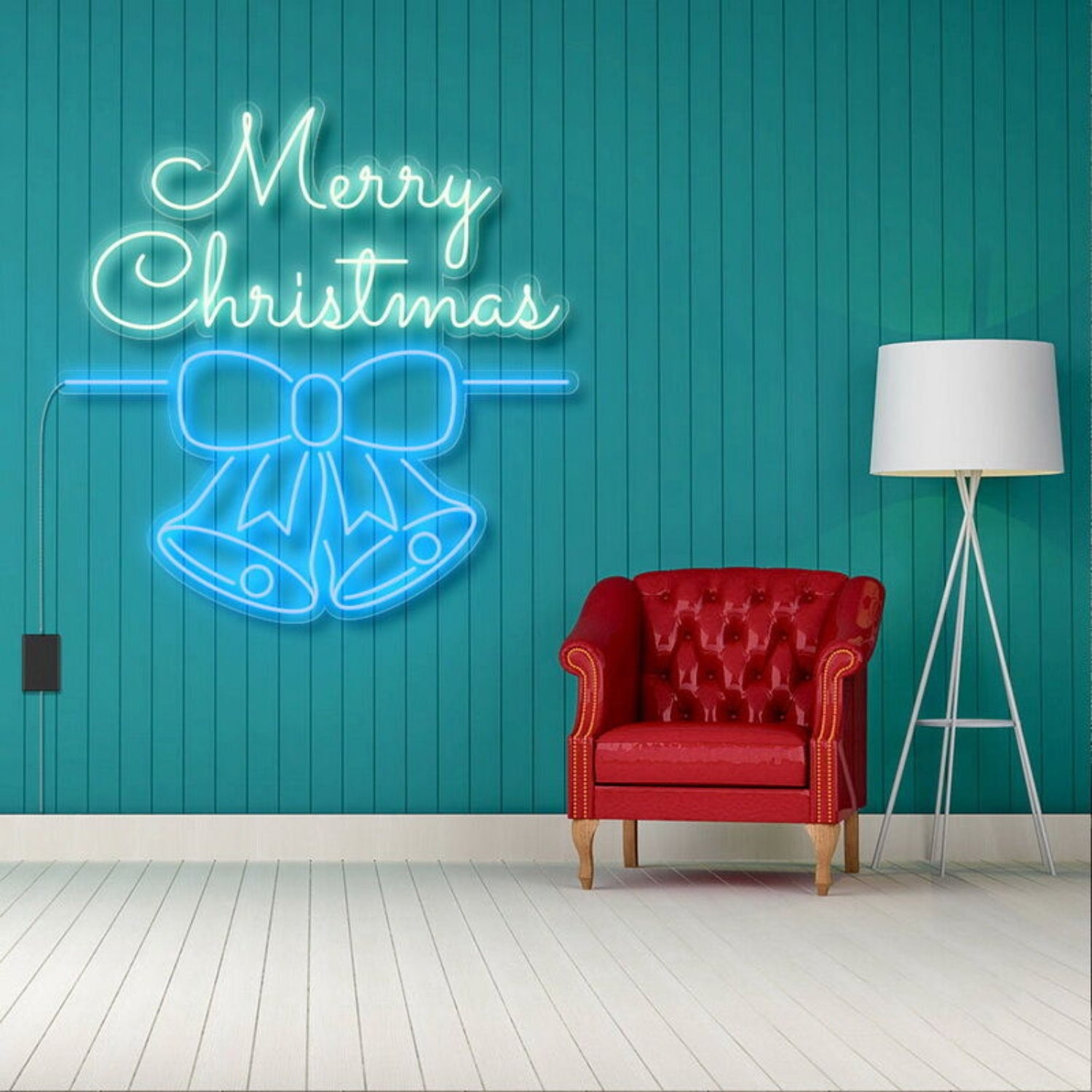 Merry Christmas With Bell Neon Sign | Shineneon