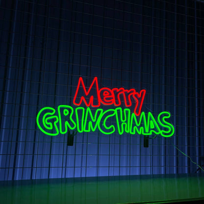 Merry Grinchmas Led Neon Sign | Shineneon