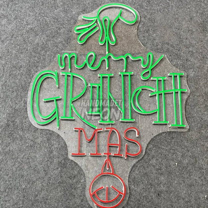 Merry Grinchmas Led Neon Sign Christmas Party Decor Gifts | Shineneon