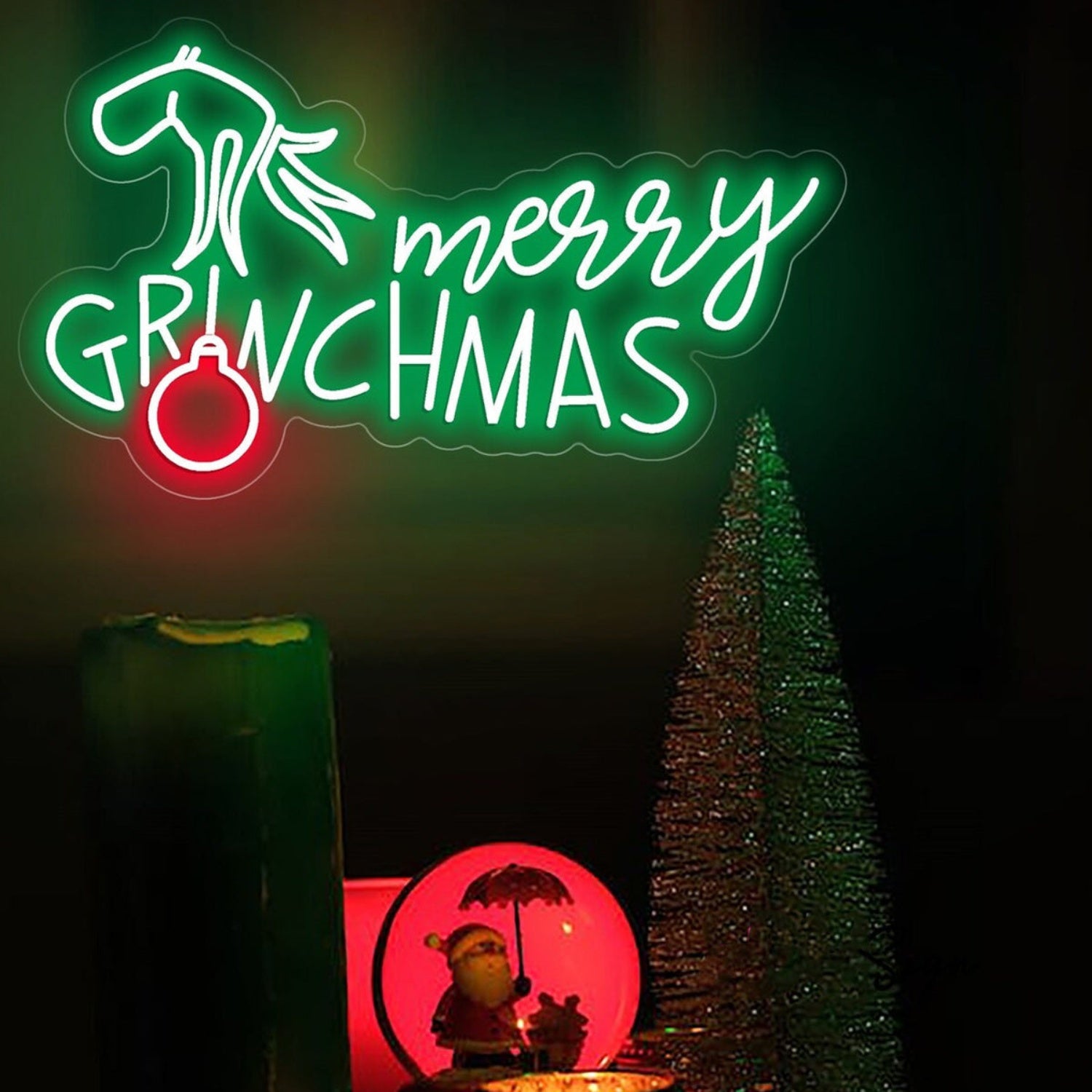 Merry Grinchmas Neon Sign Led Sign | Shineneon