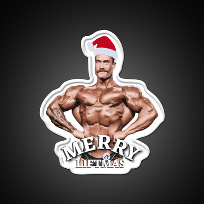 Merry Liftmas Gym Fitness Led Neon Sign Rgb Color