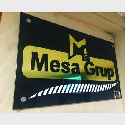 Mesa Grup Acrylic Business Logo Sign - Shineneon
