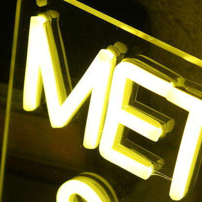 Metro Cards Sold Here Yellow Led Neon Sign - Shineneon