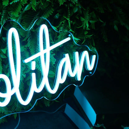Metropolitan Blue Led Neon Sign - Shineneon