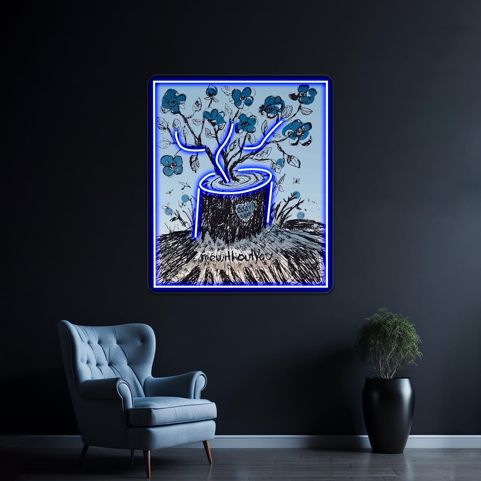 Mewithoutyou Forever Wall Artwork Neon Signs | Shineneon