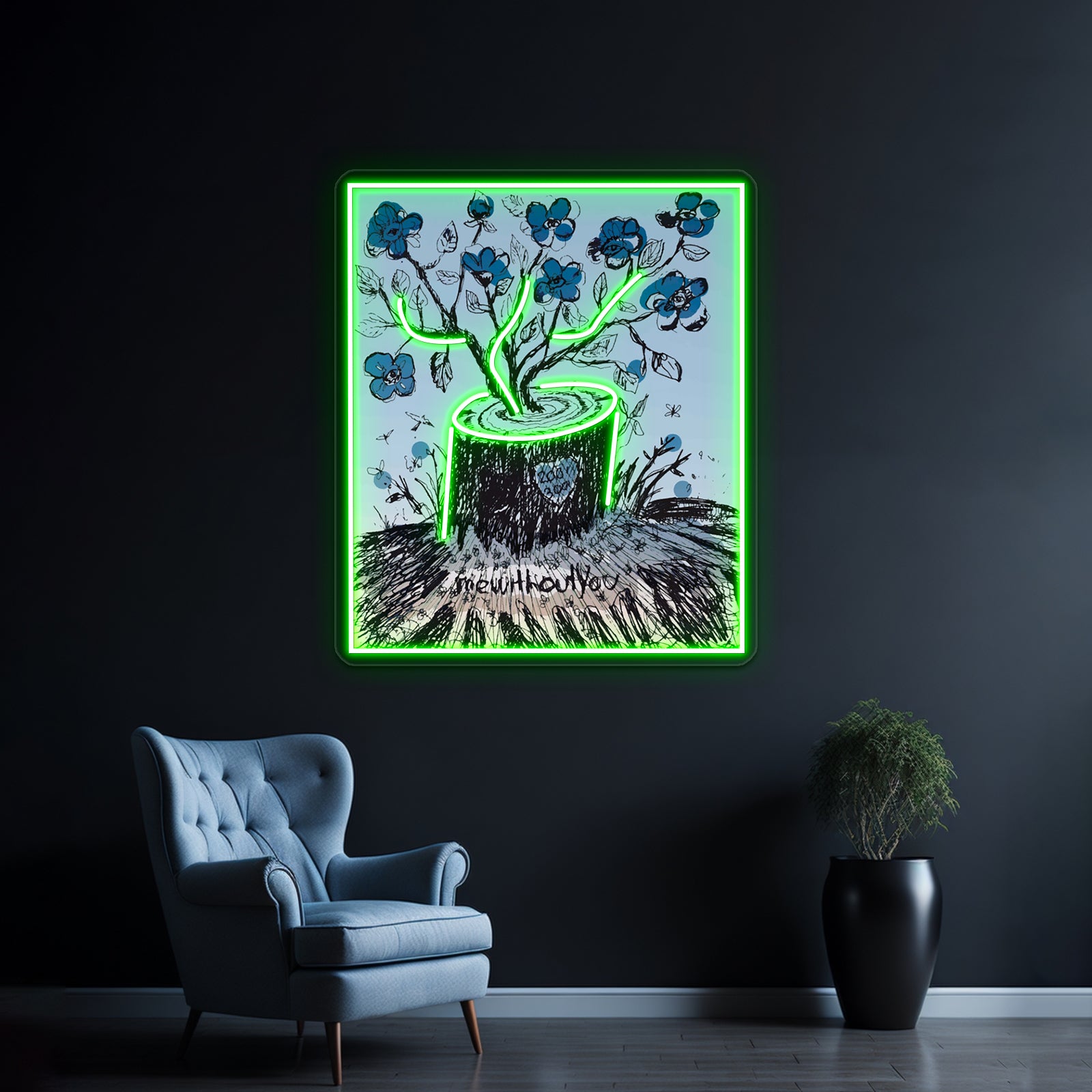 Mewithoutyou Forever Wall Artwork Neon Signs | Shineneon