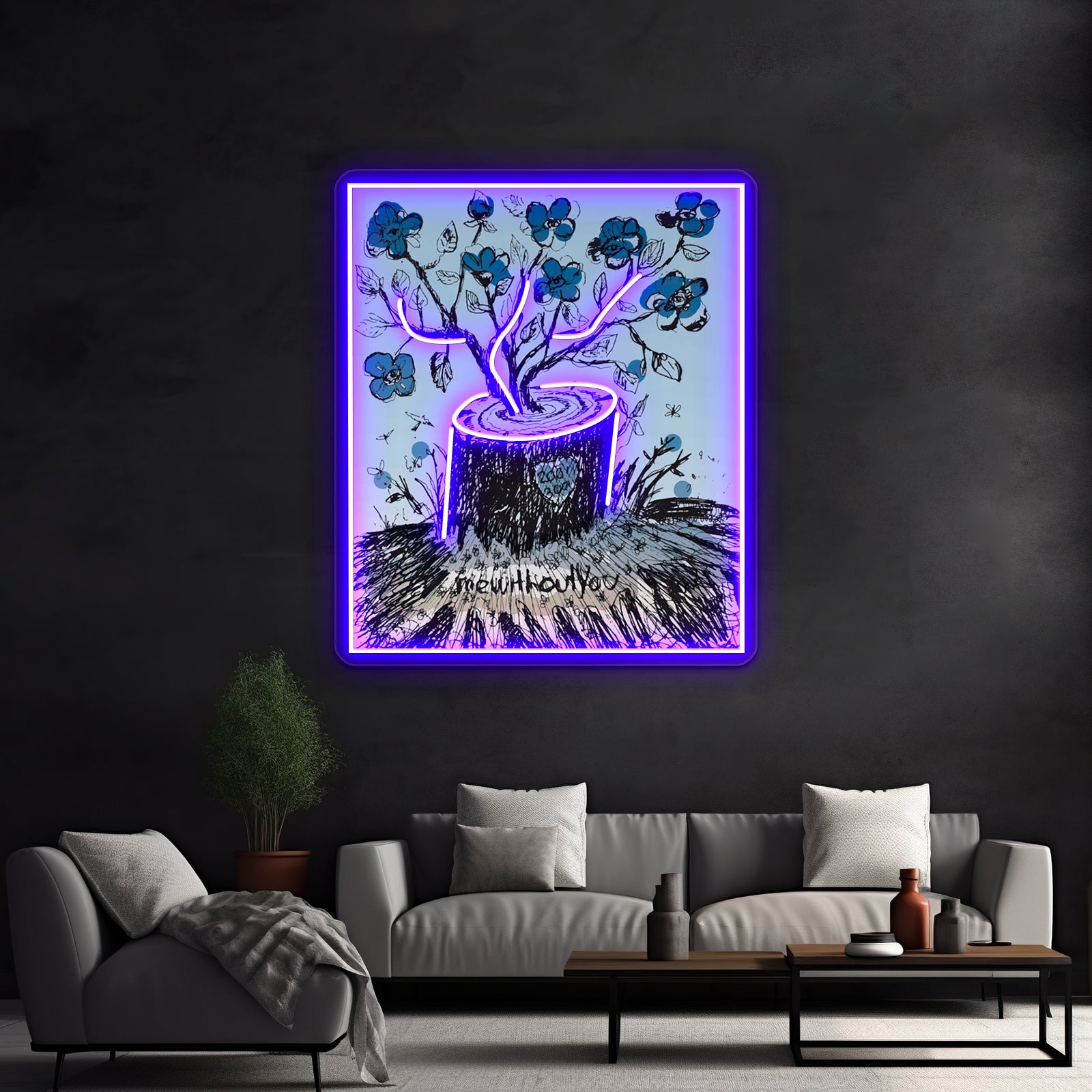 Mewithoutyou Forever Wall Artwork Neon Signs | Shineneon