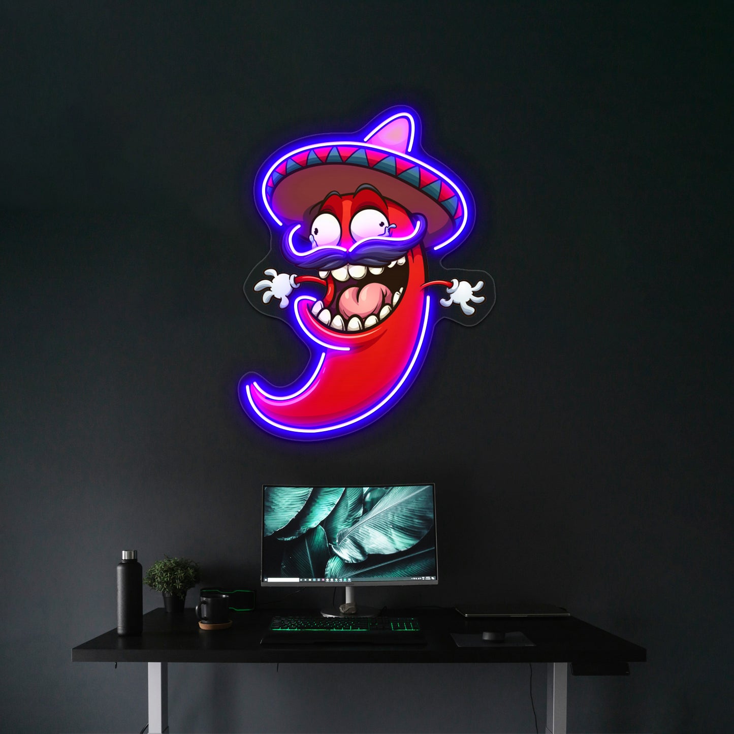 Mexican Chili Pepper Wall Artwork Neon Signs