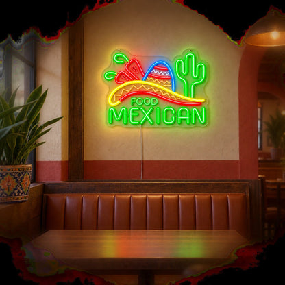 Mexican Food LED Neon Sign - Shineneon