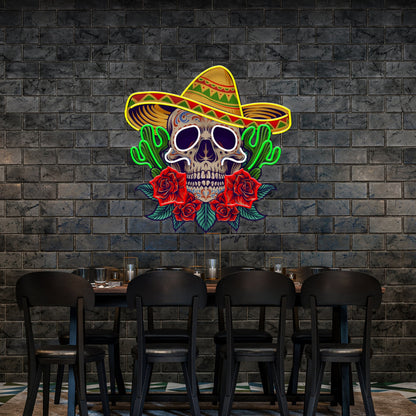 Mexican Food Restaurants Acrylic Artwork Led Neon Sign | Shineneon