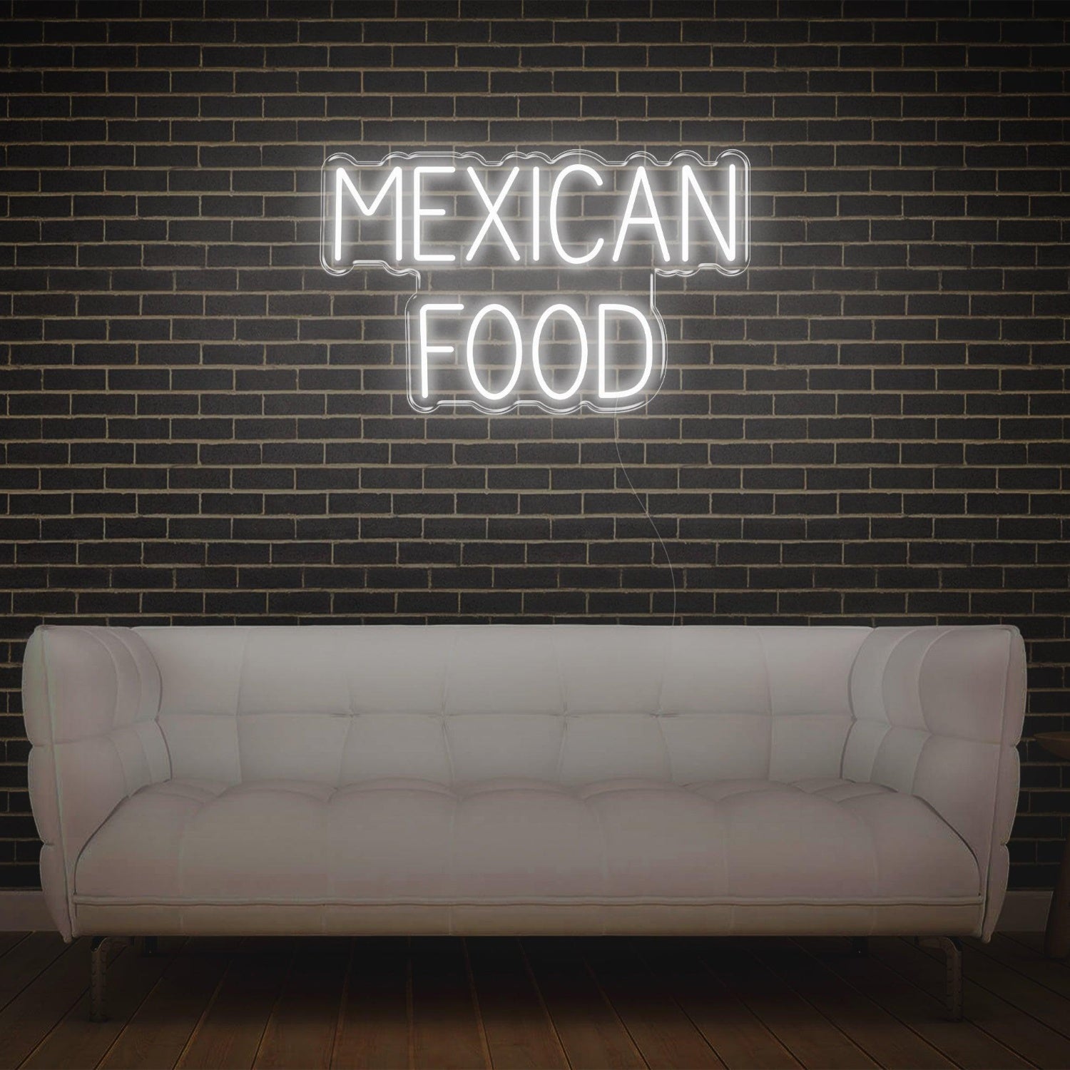 Mexican Food Warm Yellow Retro Led Neon Sign For Cafe Restaurant Wall Decor | Shineneon
