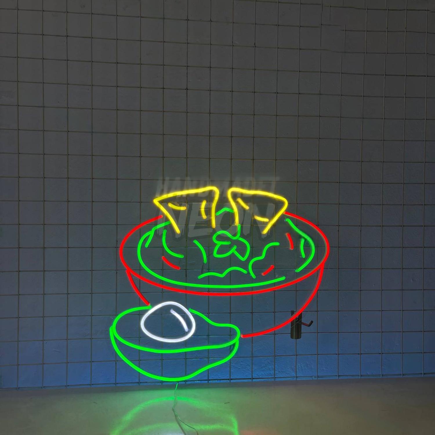 Mexican Guacamole Bowl Led Neon Sign | Shineneon