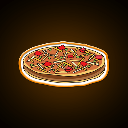Mexican Pizza Fast Food Led Neon Sign For Burger Place Rgb Color - Shineneon