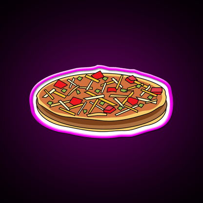 Mexican Pizza Fast Food Led Neon Sign For Burger Place Rgb Color - Shineneon