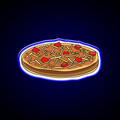 Mexican Pizza Fast Food Led Neon Sign For Burger Place Rgb Color - Shineneon