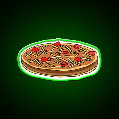 Mexican Pizza Fast Food Led Neon Sign For Burger Place Rgb Color - Shineneon