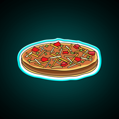Mexican Pizza Fast Food Led Neon Sign For Burger Place Rgb Color - Shineneon