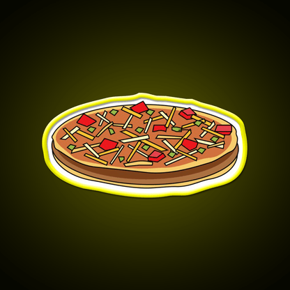 Mexican Pizza Fast Food Led Neon Sign For Burger Place Rgb Color - Shineneon