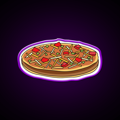 Mexican Pizza Fast Food Led Neon Sign For Burger Place Rgb Color - Shineneon