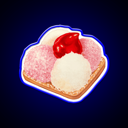 Mexican Snack Cookie White Snack Food Led Neon Sign Rgb Color - Shineneon