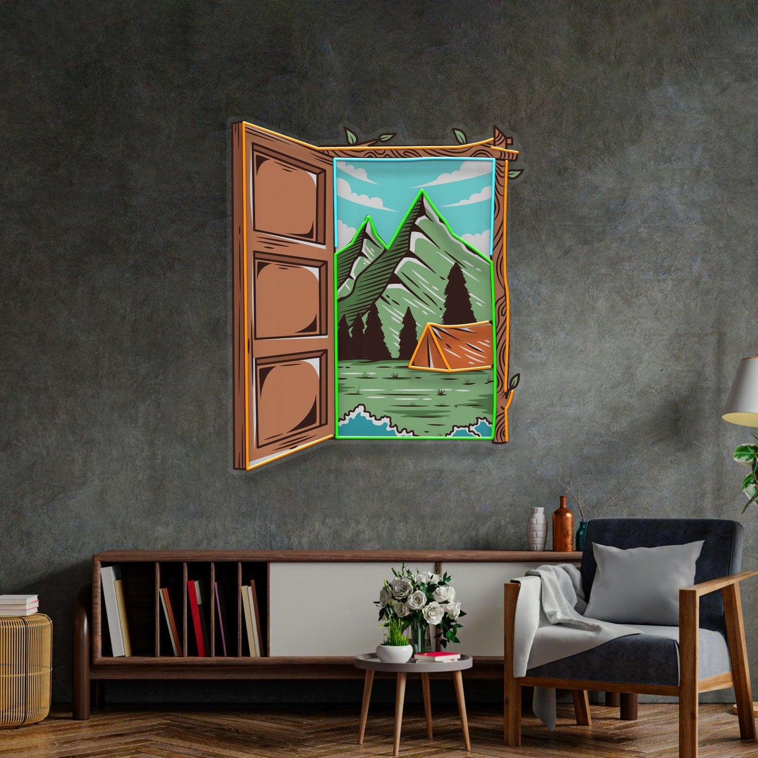 Mexican Sombrero Maracas Cartoon Uv Printed Led Neon Sign For Cantina Bar Decor | Shineneon