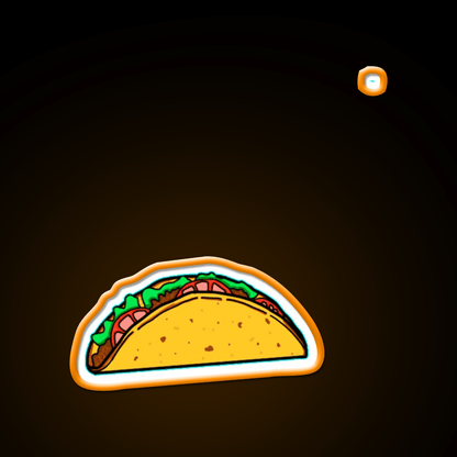 Mexican Taco Led Neon Sign Mexican Food Sign Rgb Color - Shineneon