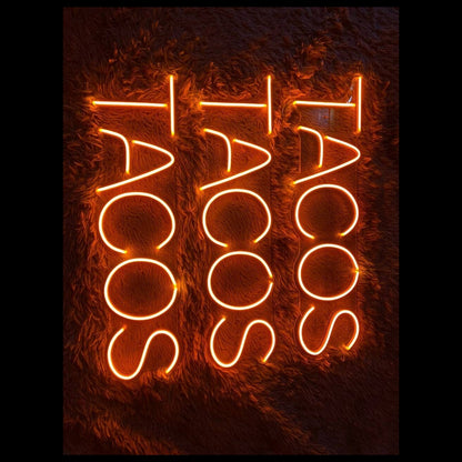 Mexican Tacos Restaurant Led Neon Sign Tacos Sign | Shineneon