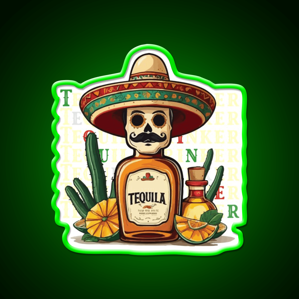 Mexico Drink Cinco De Mayo Celebration Party Drink Tequila Led Neon Sign Rgb Color - Shineneon