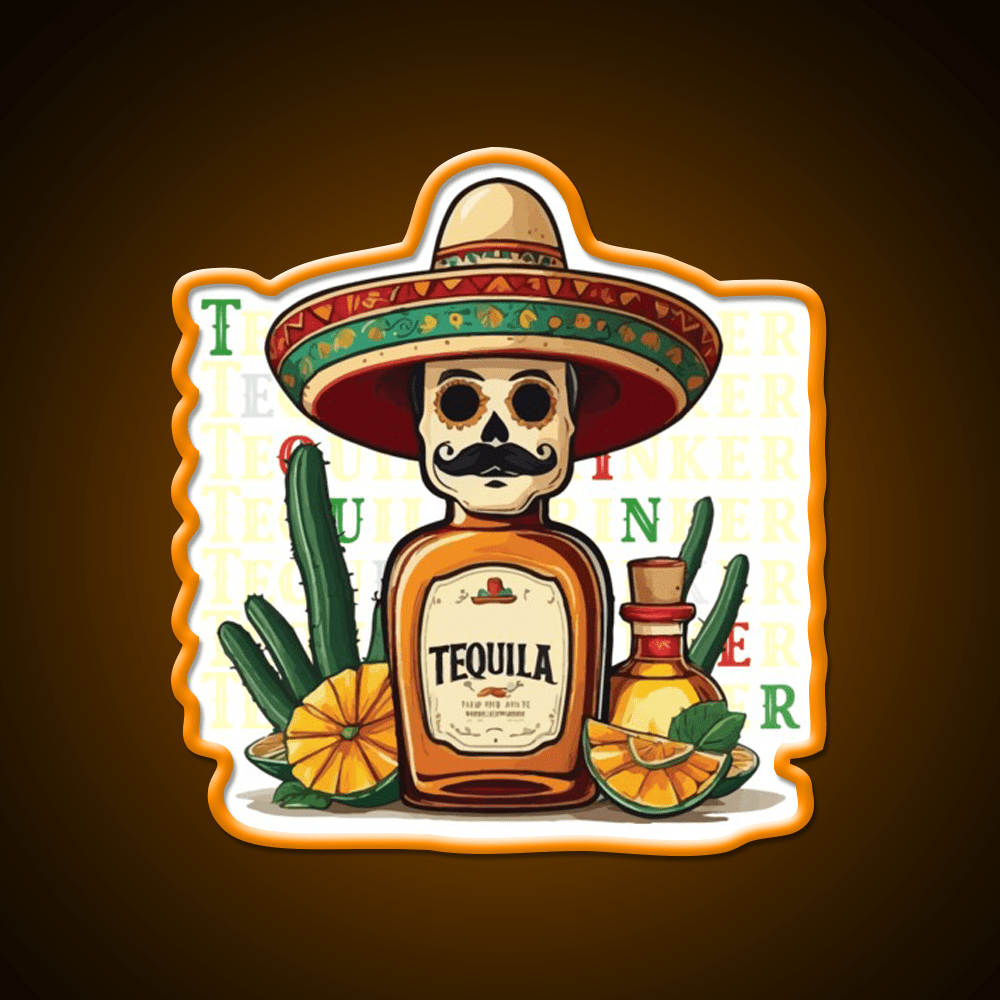 Mexico Drink Cinco De Mayo Celebration Party Drink Tequila Led Neon Sign Rgb Color - Shineneon
