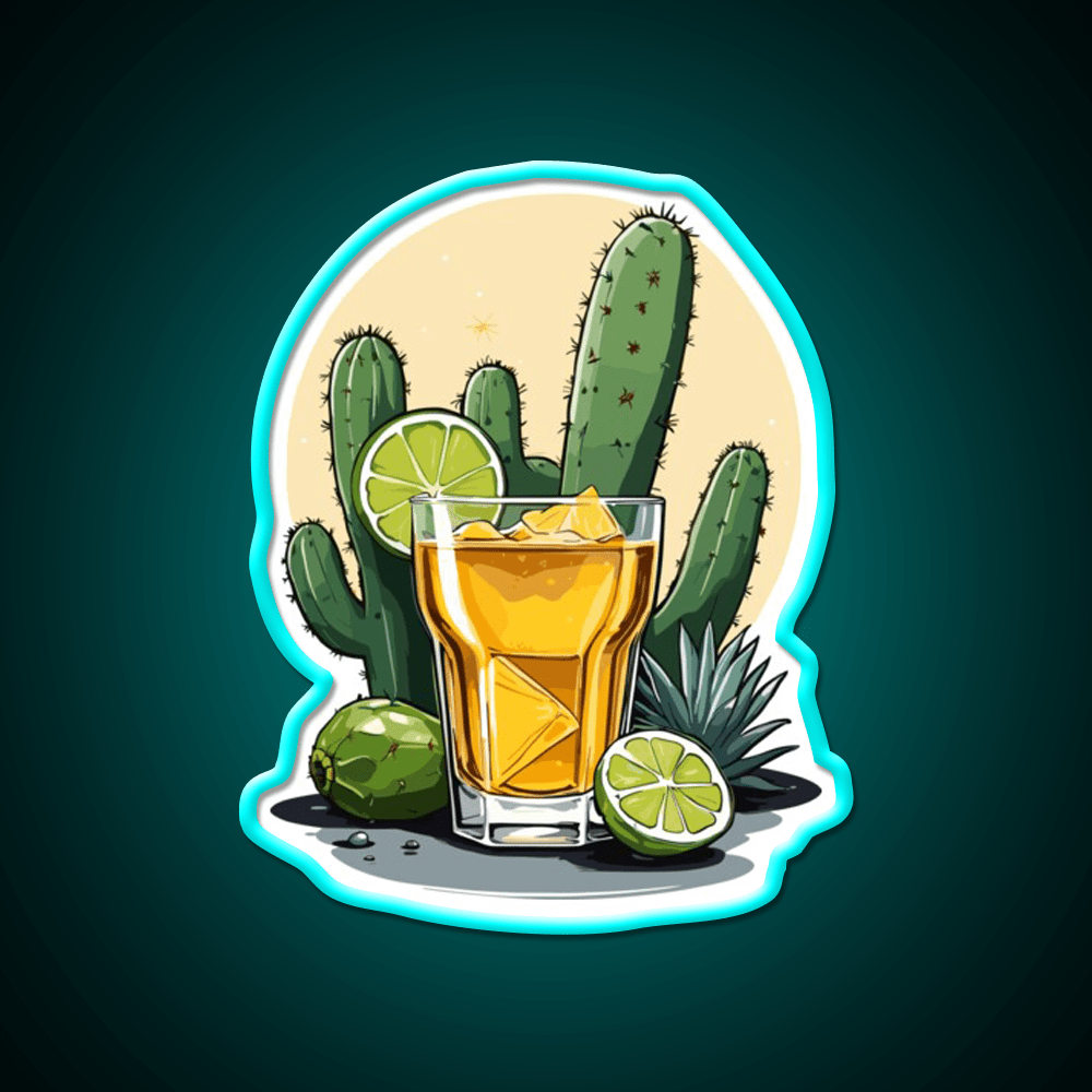 Mexico Drink Cinco De Mayo Party Drink Tequila Led Neon Sign Bar Wall Light Rgb Color - Shineneon