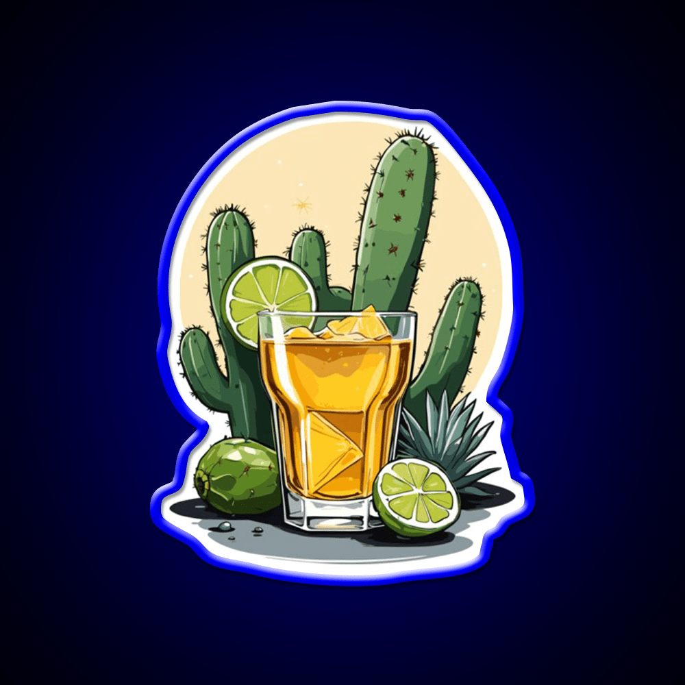 Mexico Drink Cinco De Mayo Party Drink Tequila Led Neon Sign Bar Wall Light Rgb Color - Shineneon