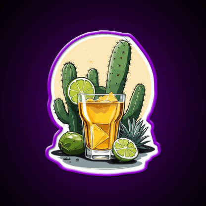 Mexico Drink Cinco De Mayo Party Drink Tequila Led Neon Sign Bar Wall Light Rgb Color - Shineneon